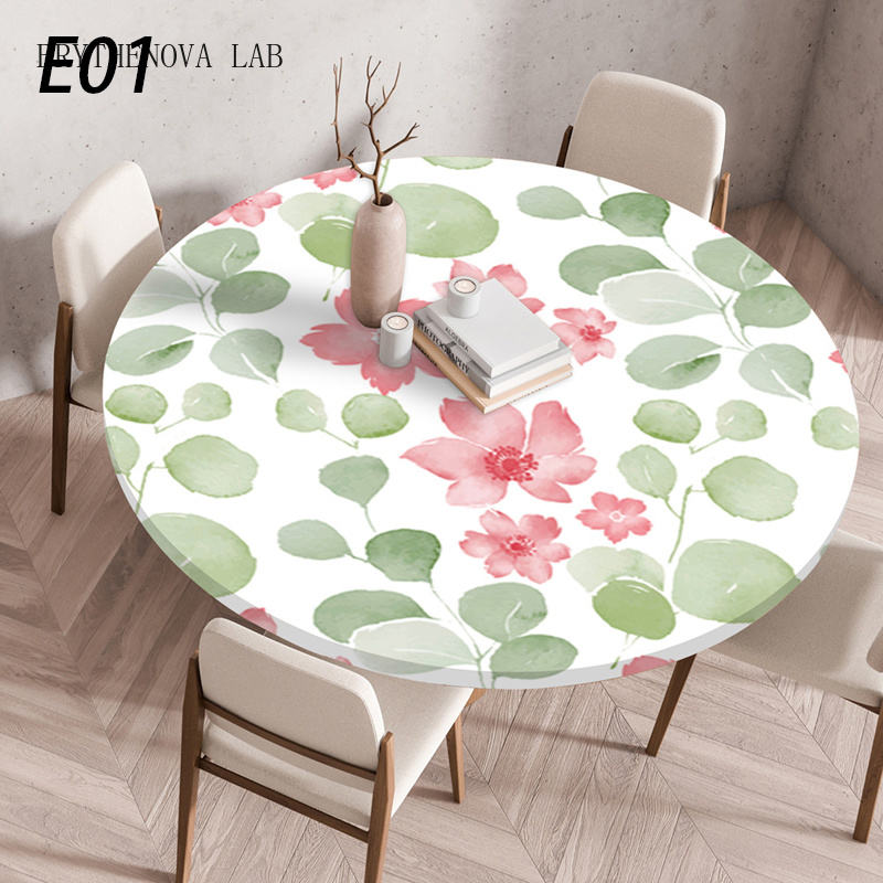 Home Textiles News - Housse de table ronde imperméable et