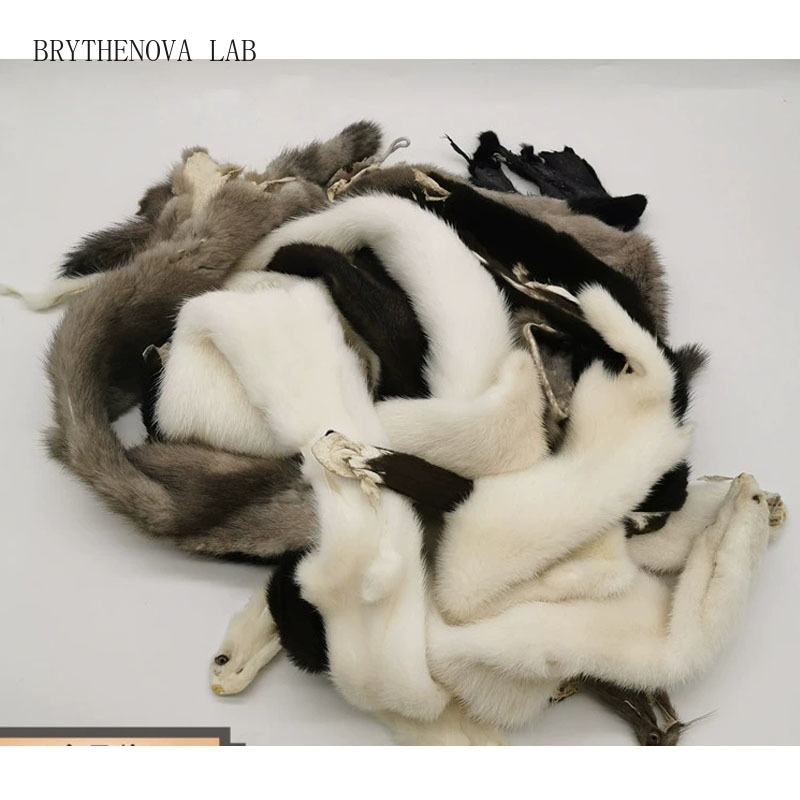 Home Textiles Factory - Peaux de vison véritable en cuir,