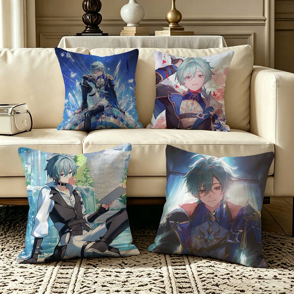 Home Textiles Là Gì - Cryo L-Lohen G-enshin Impact - Housse