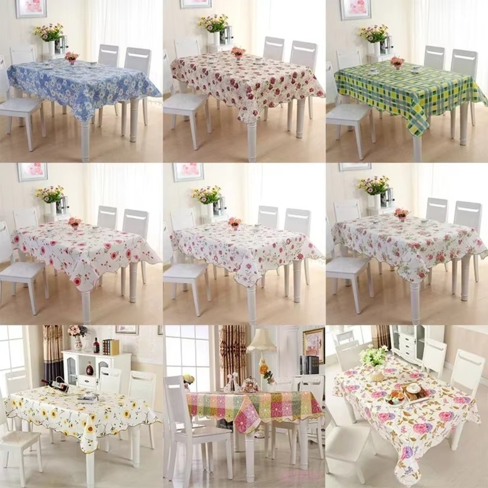 Home Textiles News - Nappe de Table imperméable en PVC,