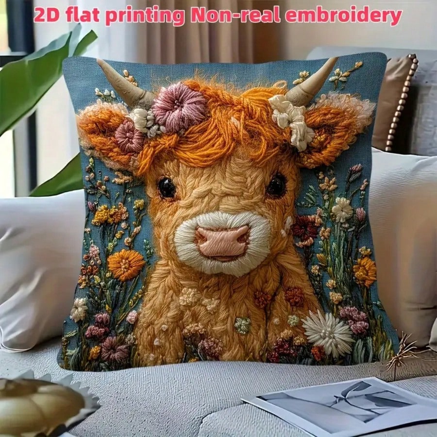 Pillow Insert 18X18 - 1 housse de coussin décorative vintage