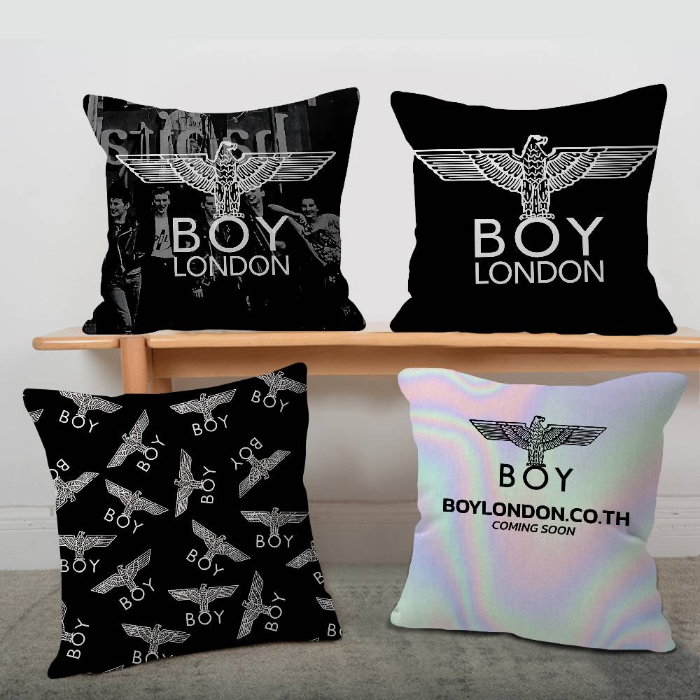 Home Textiles London - Coussins décoratifs classiques avec logo B-Boy
