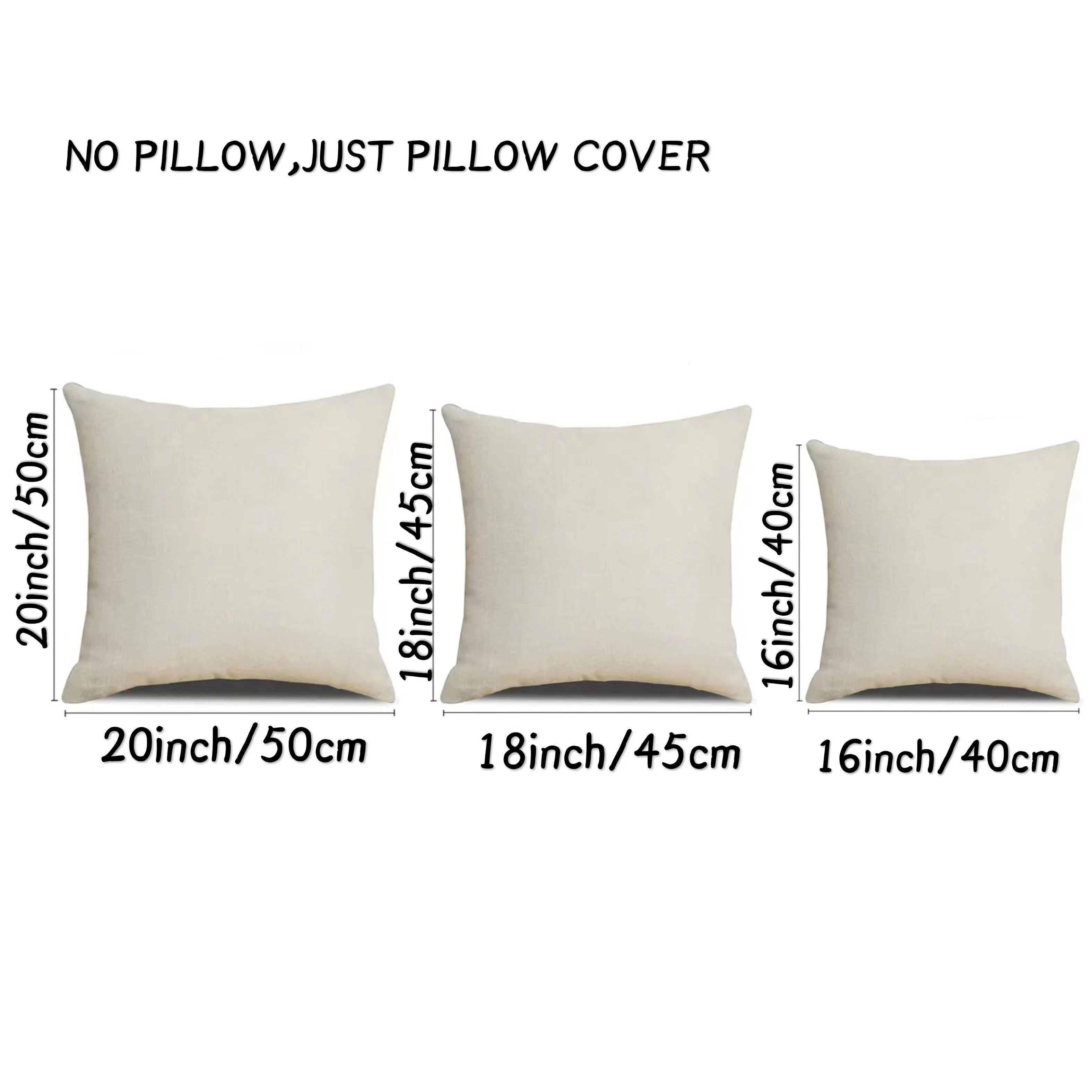 Housse de coussin décorative e - Pillow Insert 18X18 avis et prix