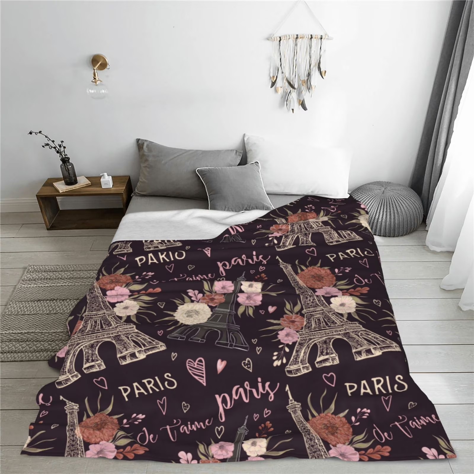 Couverture polaire romantique  - Home Textiles Paris avis et prix
