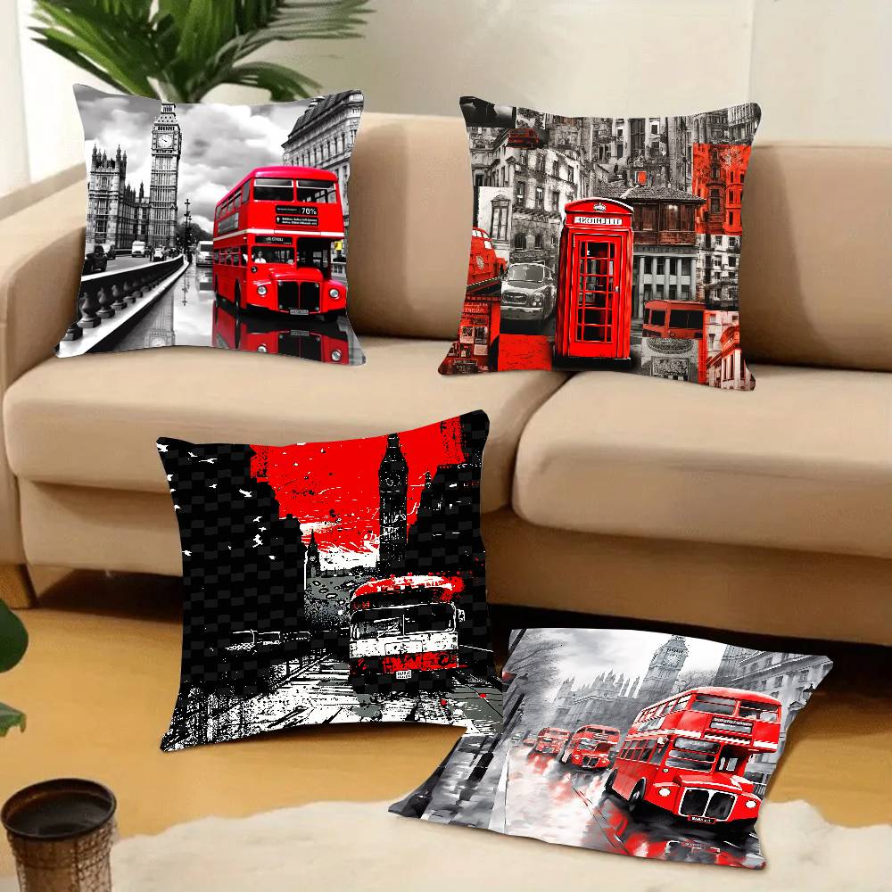Taie d'oreiller imprimée Bus r - Home Textiles London avis et prix