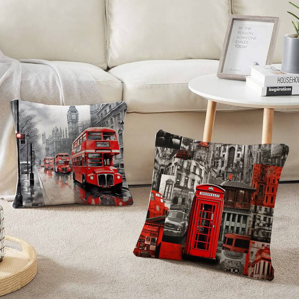 Taie d'oreiller imprimée Bus r - Home Textiles London avis et prix