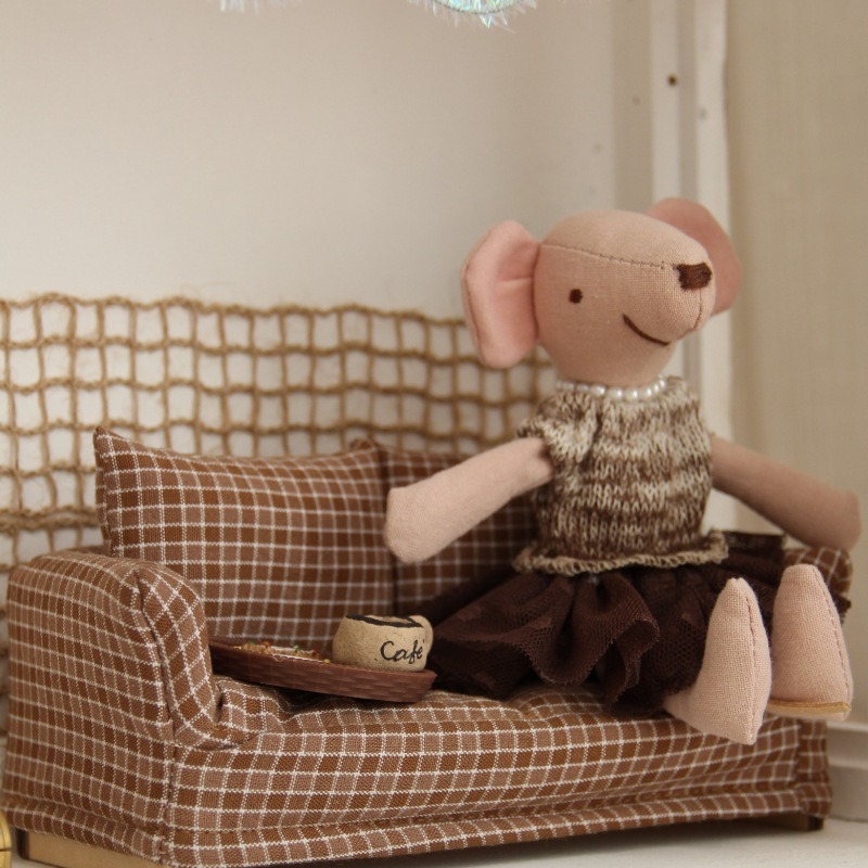 Canapé Miniature Vintage en ti - Vintage Home Textiles avis et prix