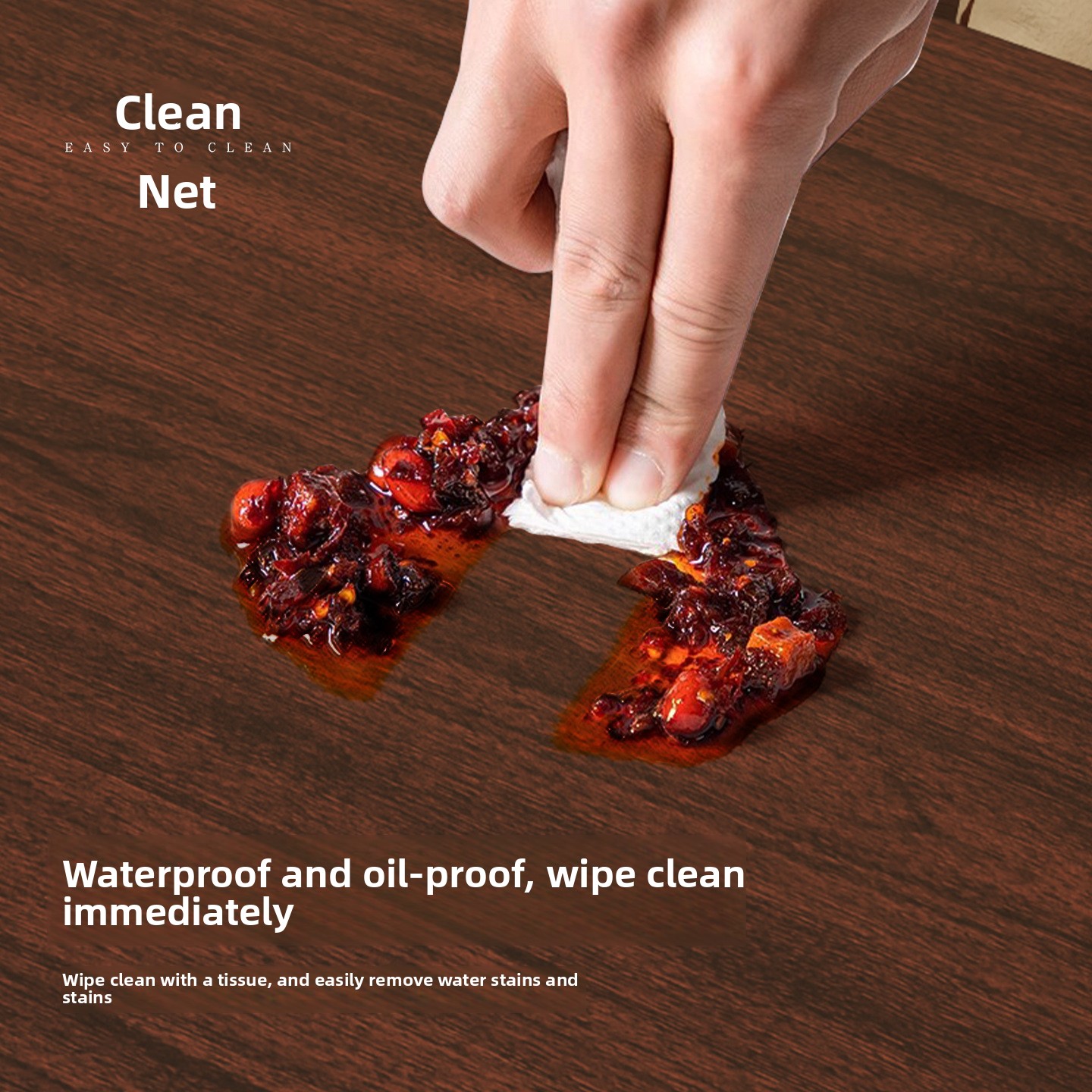 Nouvelle nappe en cuir PU Wabi - Home Textiles News avis et prix
