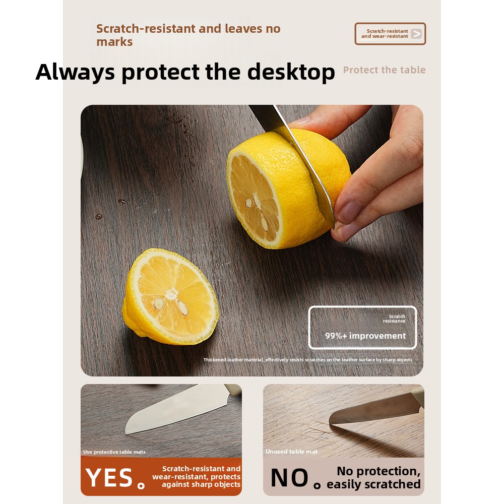 Housse de table en cuir imitat - Home Textiles News avis et prix