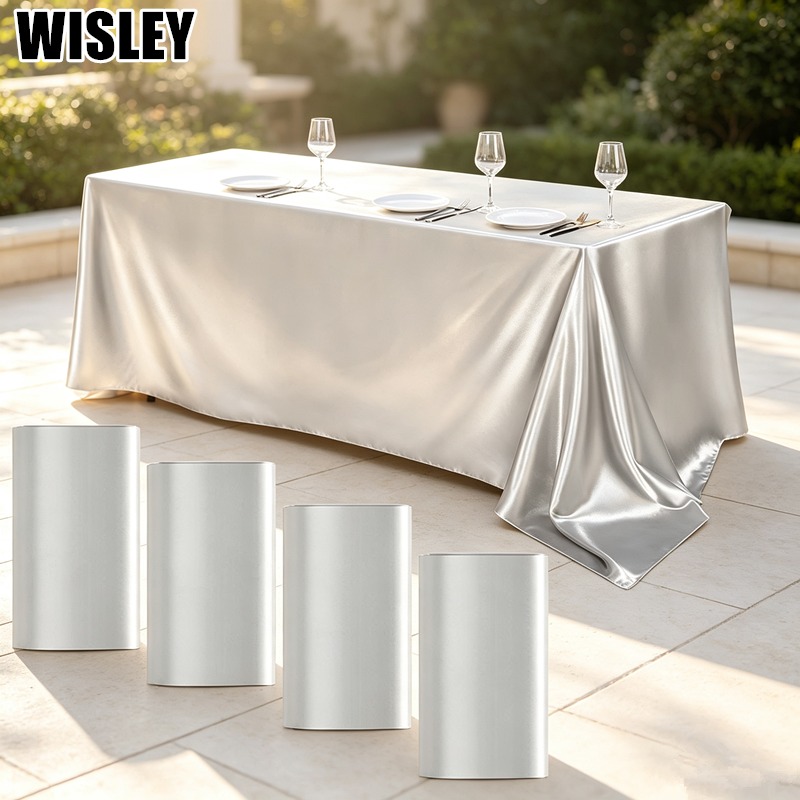 Nappe en satin lisse et soyeus - Home Textiles News avis et prix