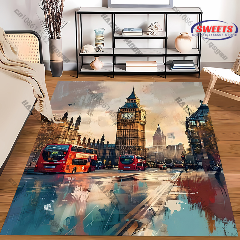 Livraison gratuite! Tapis impr - Home Textiles London avis et prix