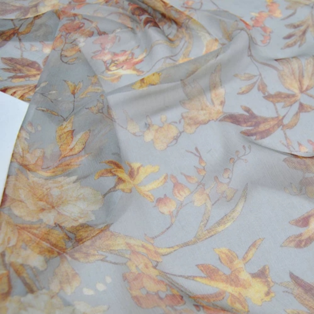 Tissu en crêpe de soie et mous - Vintage Home Textiles avis et prix
