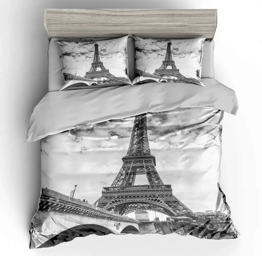Tour Eiffel Paris thème confor - Home Textiles Paris avis et prix