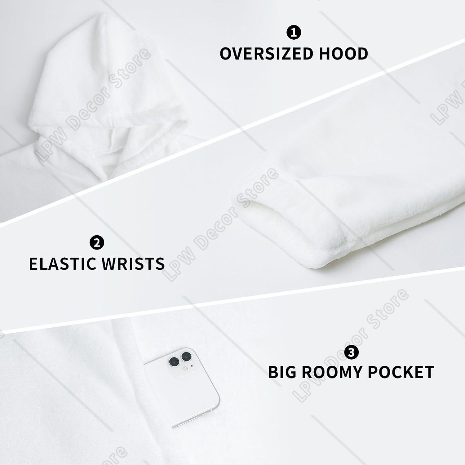Sweat-shirt à capuche imprimé  - Home Textiles Uk avis et prix