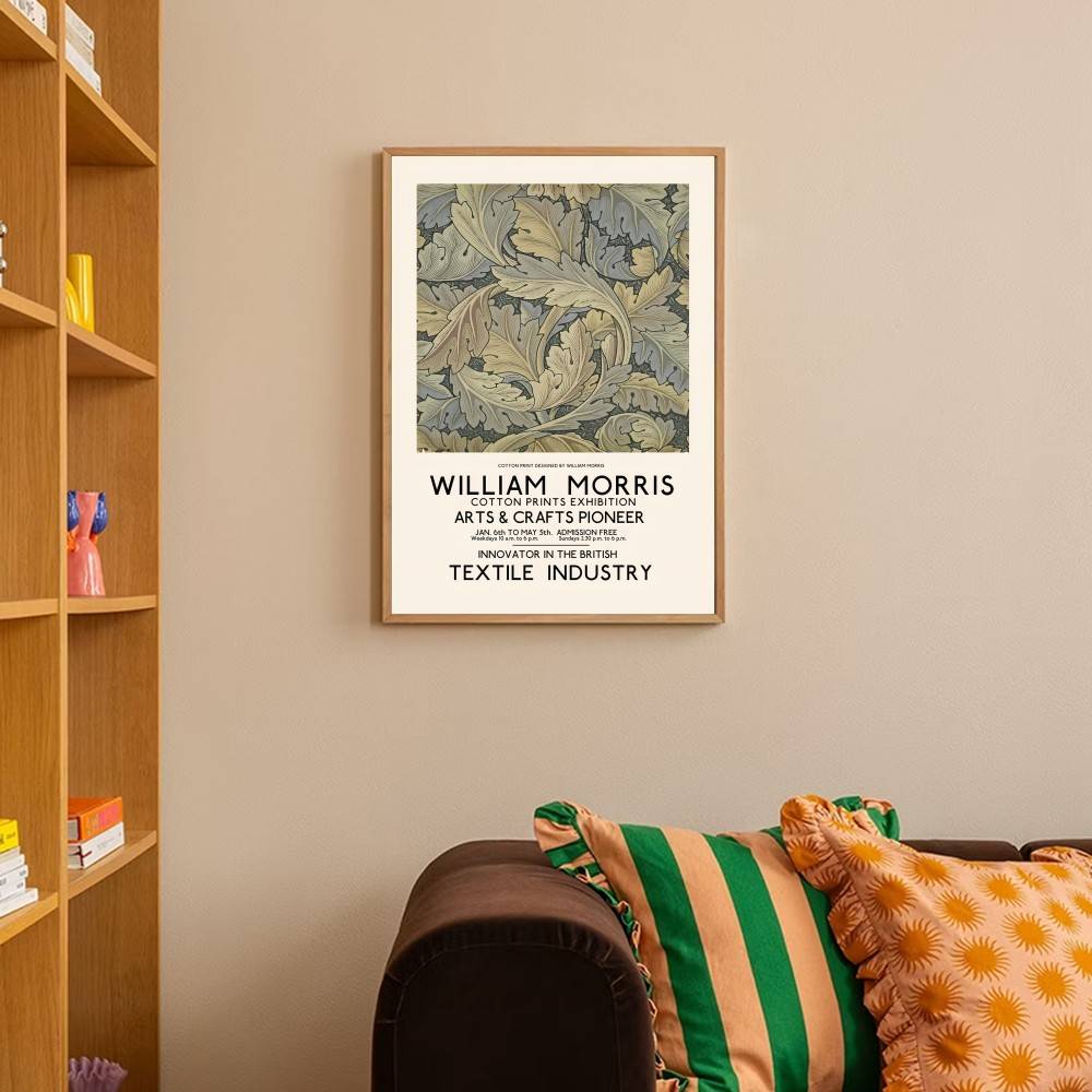 Affiche murale textile William - Home Textiles Exhibition avis et prix