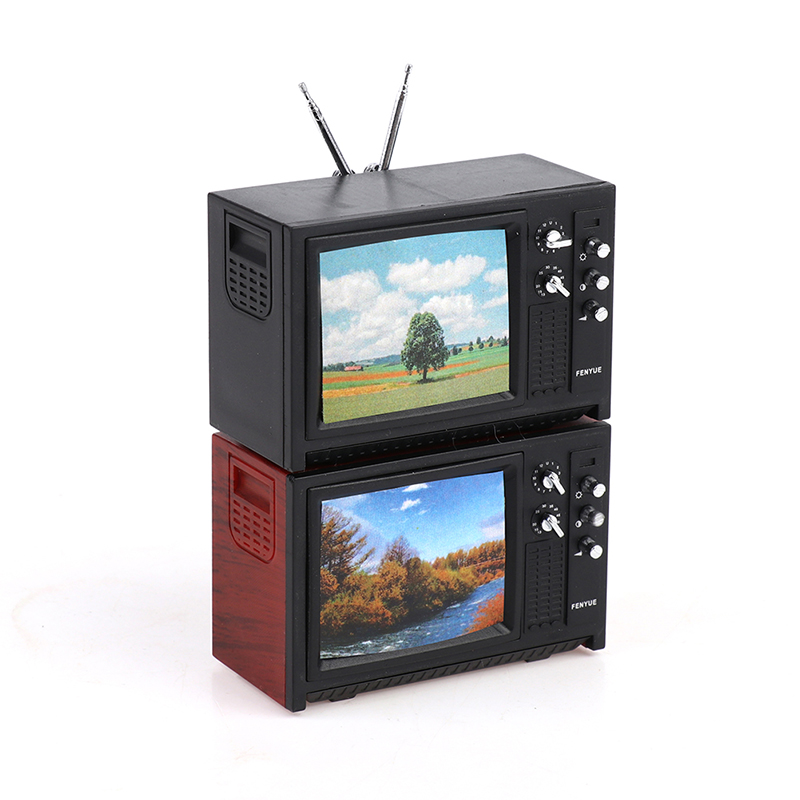 Mini télévision vintage pour e - Vintage Home Textiles avis et prix