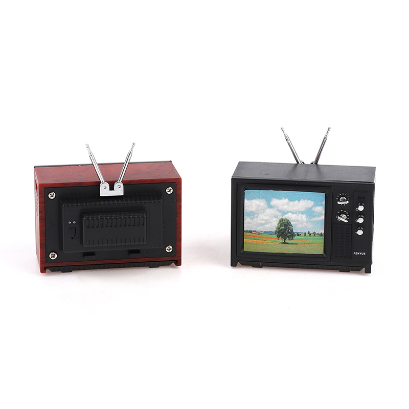 Mini télévision vintage pour e - Vintage Home Textiles avis et prix
