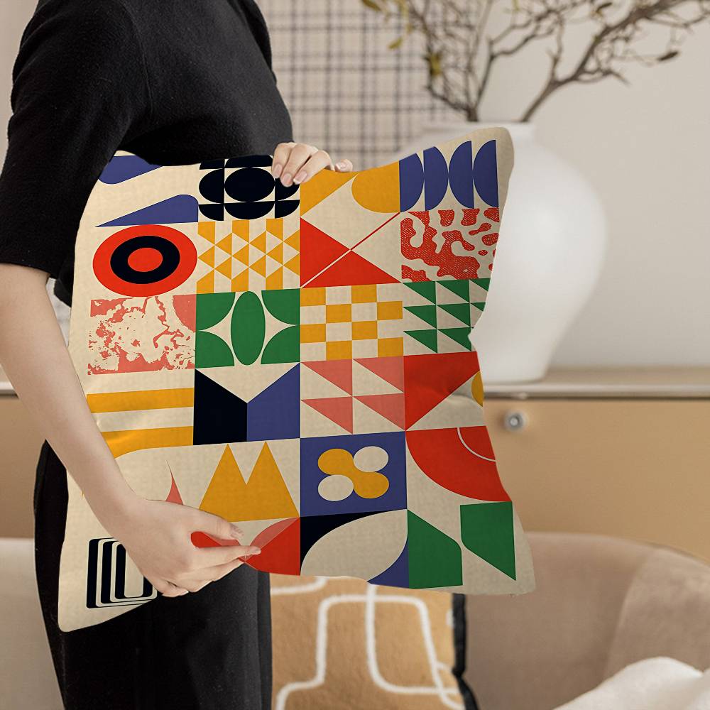 Housse de coussin abstraite Ba - Home Textiles Exhibition avis et prix